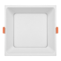 LED Podhľadové svietidlo TONY LED/12W/230V 3000/4000/6500K 12x12 cm biela