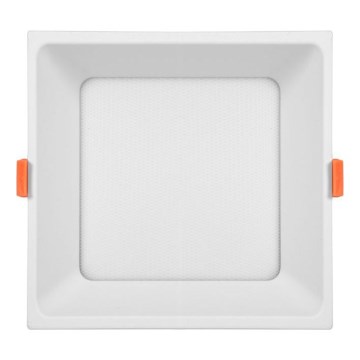 LED Podhľadové svietidlo TONY LED/24W/230V 3000/4000/6500K 17x17 cm biela