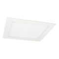LED Podhľadové svietidlo VEGA LED/12W/230V 2900/3900/5800K 17,5x17,5 cm biela