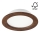 LED Podhľadové svietidlo WOODY SPOT LED/16,5W/230V 4000K čerešňa ø 18,5 cm