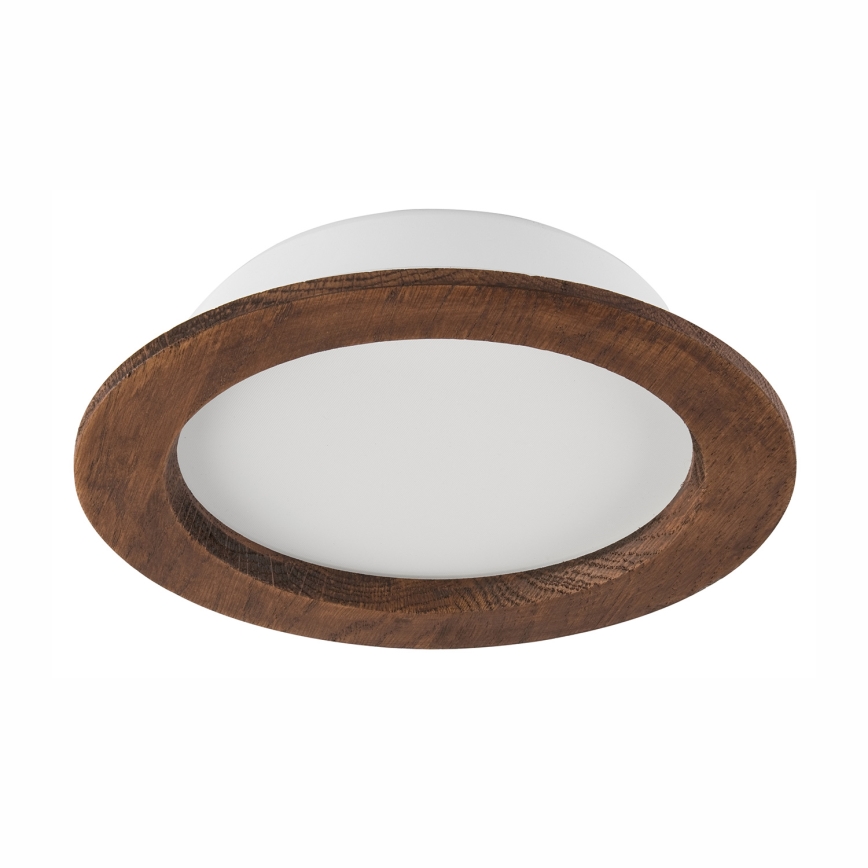 LED Podhľadové svietidlo WOODY SPOT LED/16,5W/230V 4000K čerešňa ø 18,5 cm