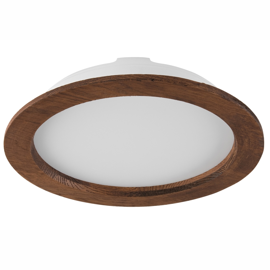 LED Podhľadové svietidlo WOODY SPOT LED/23,5W/230V 4000K čerešňa ø 23,5 cm