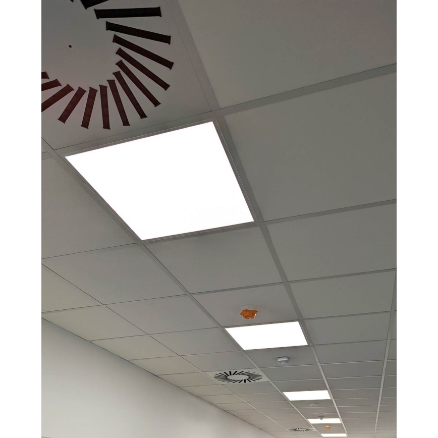 LED stmievateľný podhľadový panel do kúpeľne STELLA LED/28/32/36/40W/230V 59,5x59,5 cm CRI 90 IP44 biela