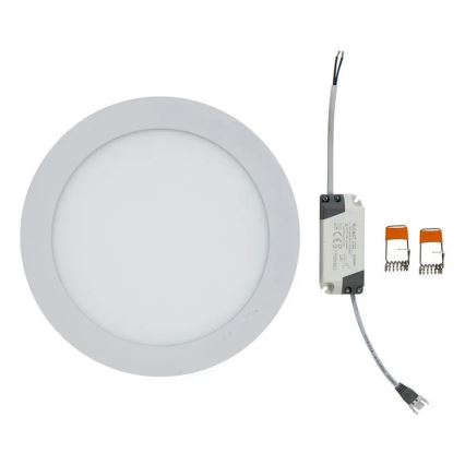 LED Podhľadový panel LED/18W/230V 3000K okrúhly