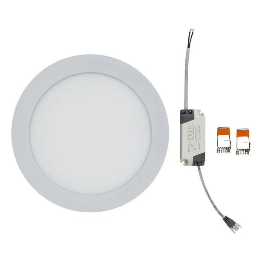 LED Podhľadový panel LED/18W/230V 3000K okrúhly
