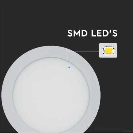 LED Podhľadový panel LED/18W/230V 3000K okrúhly