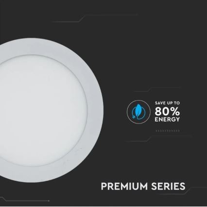 LED Podhľadový panel LED/18W/230V 3000K okrúhly