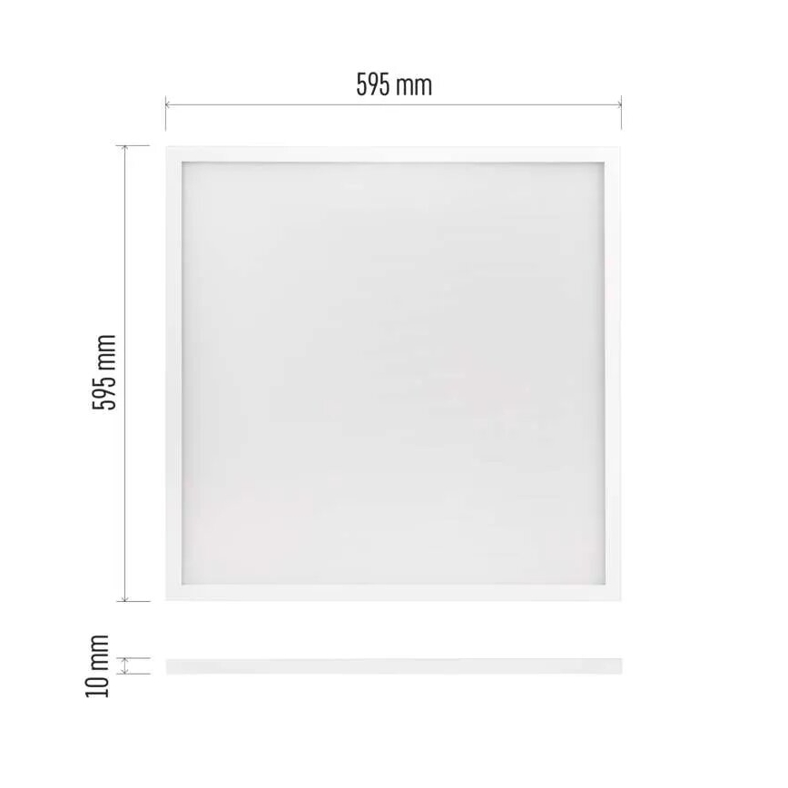 LED Podhľadový panel PROXO LED/33W/230V 4000K 60x60 cm biela
