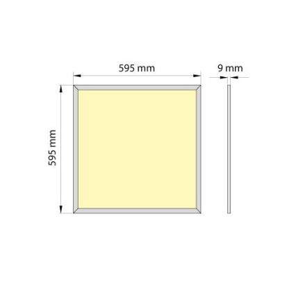 LED Podhľadový panel XELENT 60 LED/40W/230V 3000K IP40