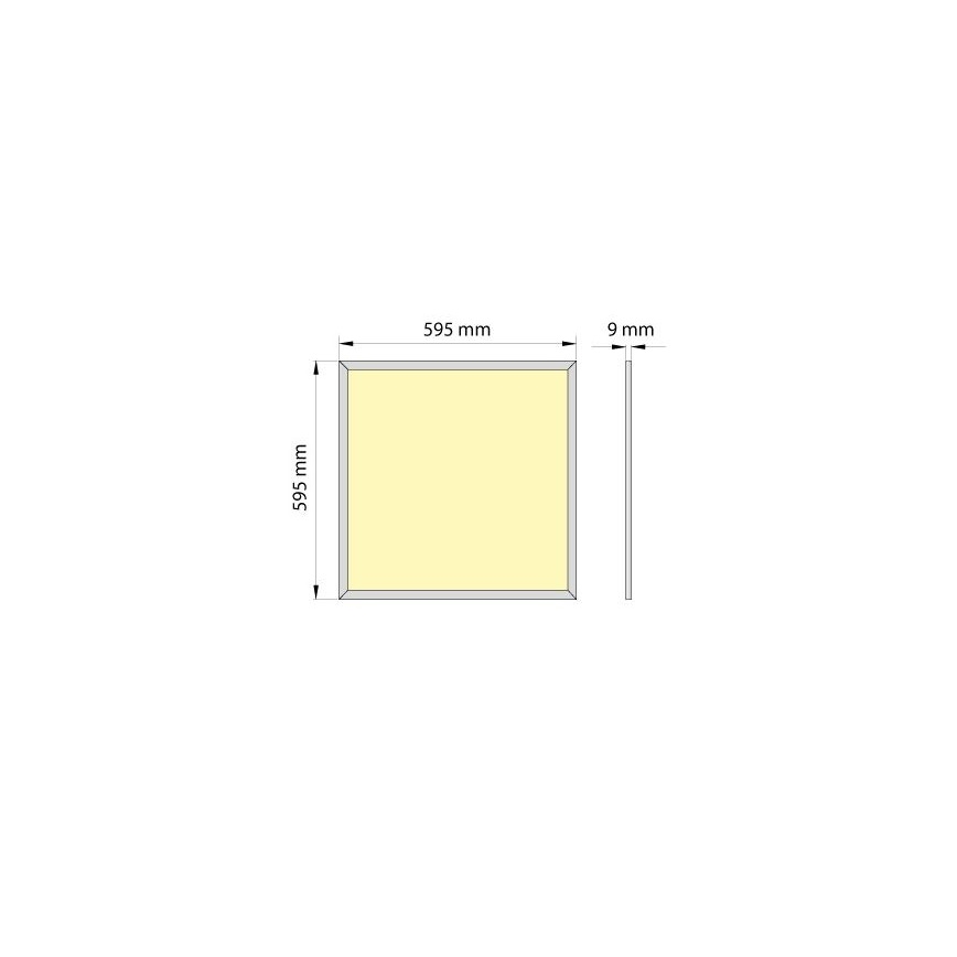 Podhľadový LED Panel XELENT 60 LED/40W