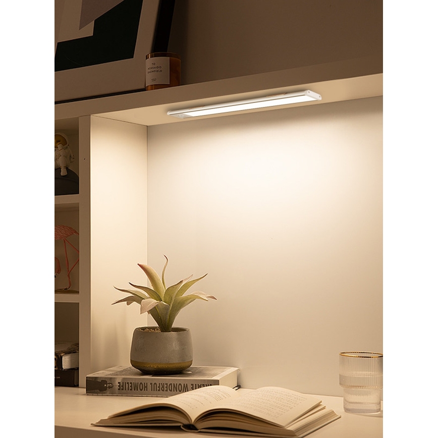 LED Podlinkové svietidlo CABINET-4 s PIR senzorom LED/1,5W/230V 1100mAh 4000K
