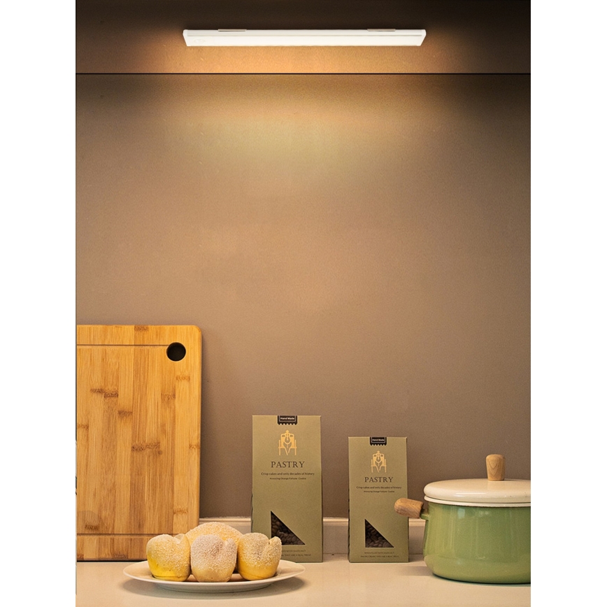 LED Podlinkové svietidlo CABINET-4 s PIR senzorom LED/1,5W/230V 1100mAh 4000K