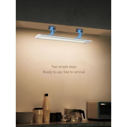 LED Podlinkové svietidlo CABINET-4 s PIR senzorom LED/1,5W/230V 1100mAh 4000K