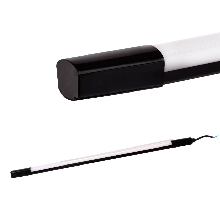 LED Podlinkové svietidlo LED/36W/230V 4000K 120 cm čierna