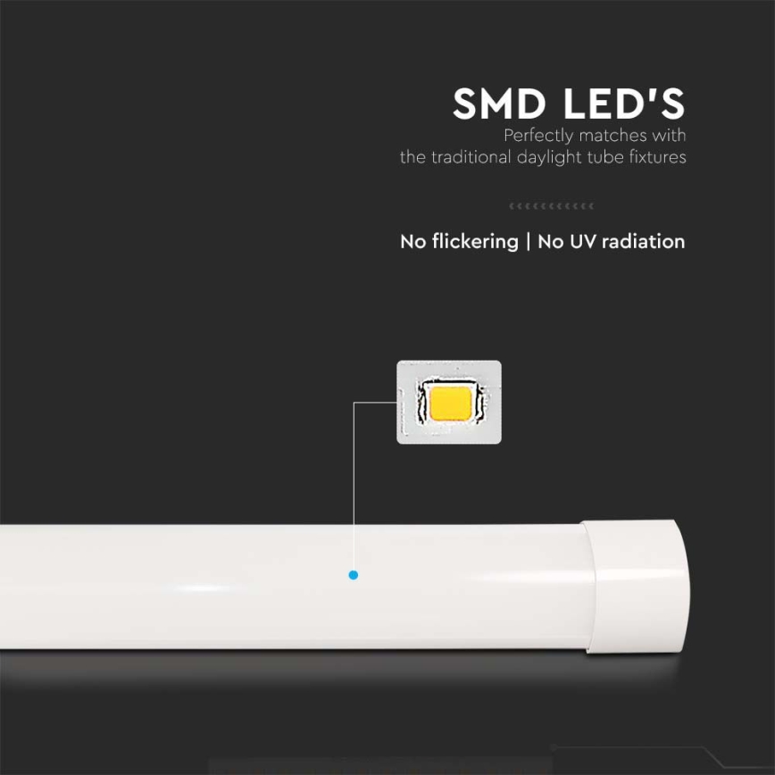 LED Podlinkové svietidlo LED/40W/230V 4000K 116 cm