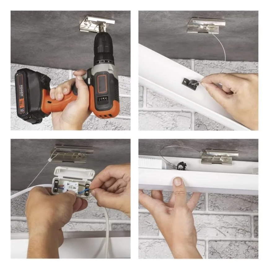 LED podlinkové svietidlo LED/40W/230V 4000K 120 cm