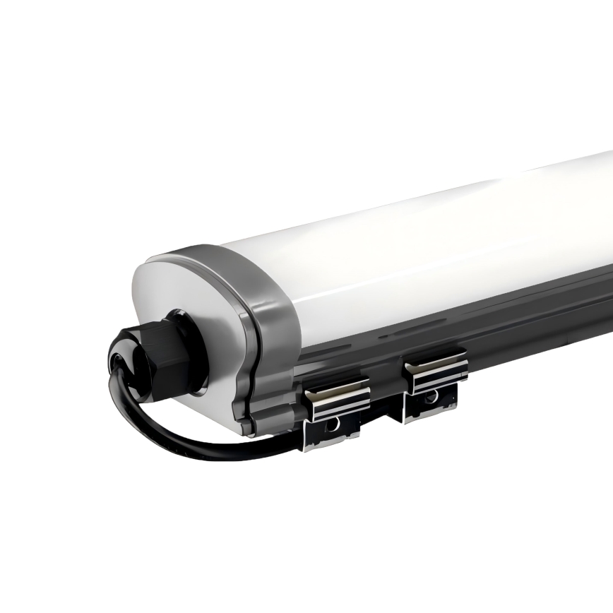 LED Podlinkové svietidlo LED/60W/230V 6000K 120 cm IP65 čierna