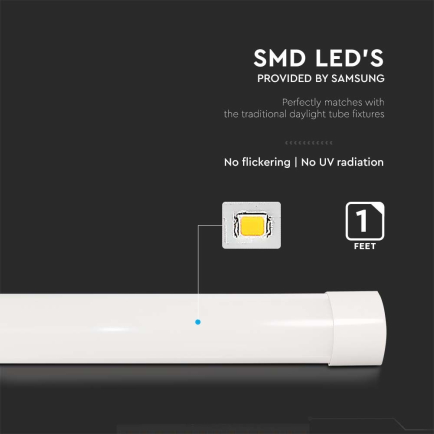 LED Podlinkové svietidlo SAMSUNG CHIP LED/10W/230V 6500K 30 cm