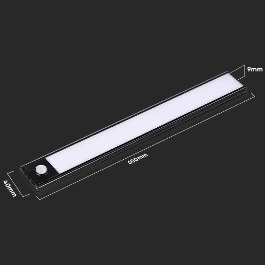 LED Podlinkové svietidlo so senzorom LED/2,5W/5V 4000K
