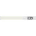 LED Podlinkové svietidlo so zásuvkami a USB porty LED/18W/230V 4000K strieborná