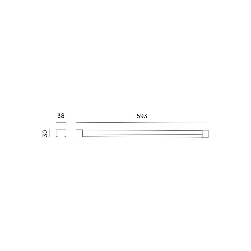 LED Podlinkové osvetlenie na pestovanie rastlín GROWLY LED/9W/230V biela