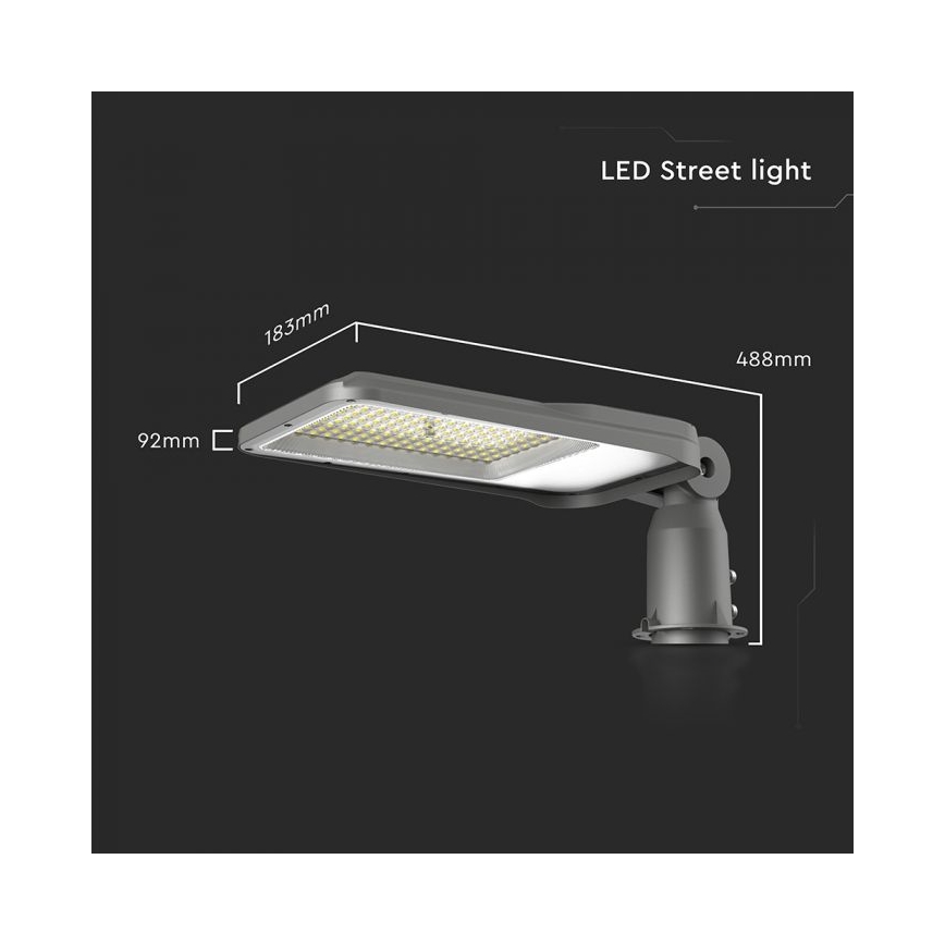 LED Pouličná lampa SAMSUNG CHIP LED/100W/230V 6500K IP65