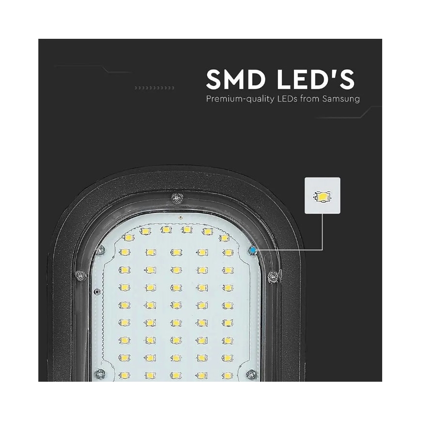 LED Pouličná lampa SAMSUNG CHIP LED/50W/230V 4000K IP65