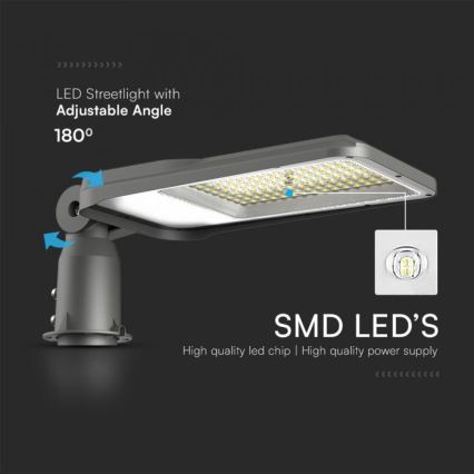 LED Pouličná lampa SAMSUNG CHIP LED/50W/230V 4000K IP65