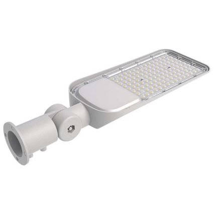 LED Pouličná lampa so senzorom SAMSUNG CHIP LED/50W/230V 4000K IP65