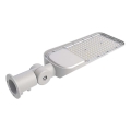 LED Pouličná lampa so senzorom súmraku SAMSUNG CHIP LED/100W/230V 6500K IP65 šedá