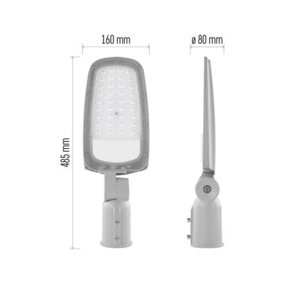 LED Pouličná lampa SOLIS LED/30W/230V 3000K IP65