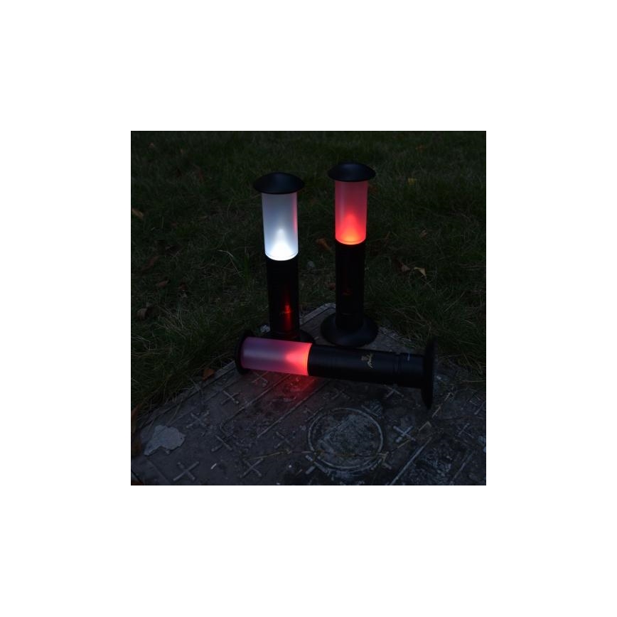 LED Prenosná lampa 2xLED/1xD IPX4