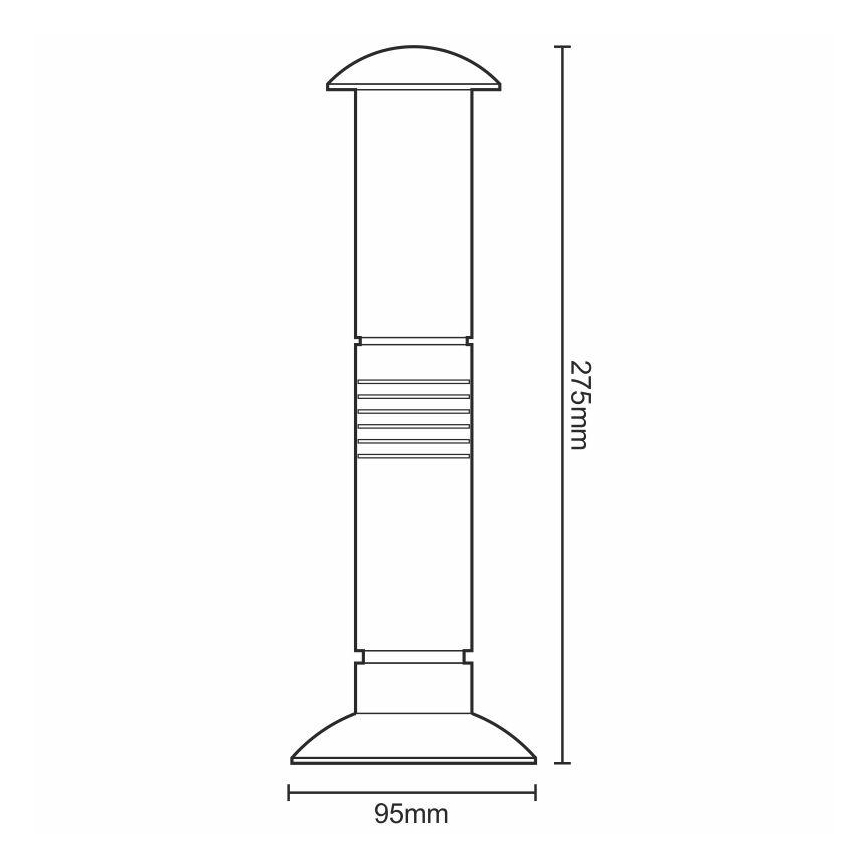 LED Prenosná lampa 2xLED/1xD IPX4