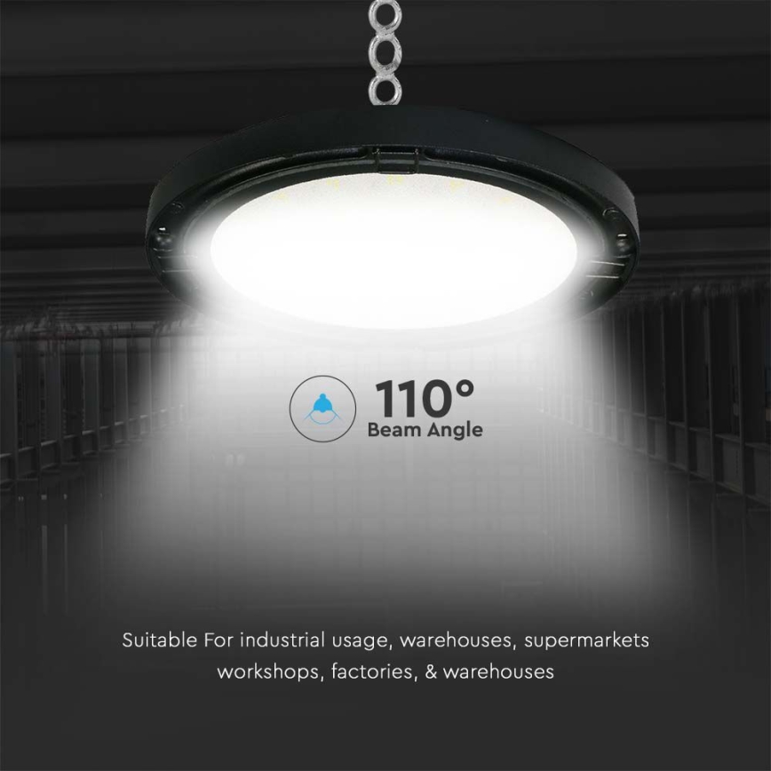 LED Priemyselné svietidlo High Bay LED/100W/230V IP65 6500K
