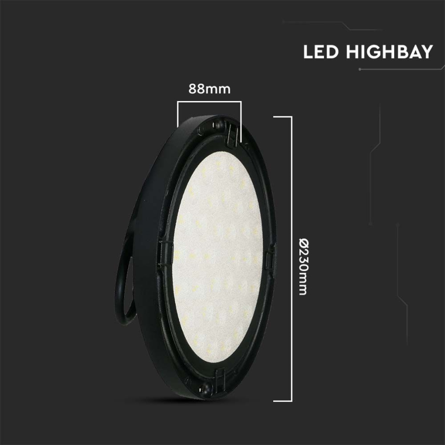 LED Priemyselné svietidlo High Bay LED/100W/230V IP65 6500K