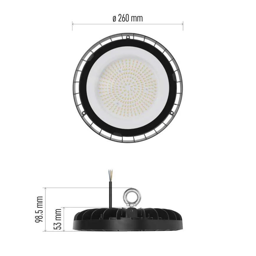 LED priemyselné svietidlo High Bay LED/133W/230V IP65 4000K