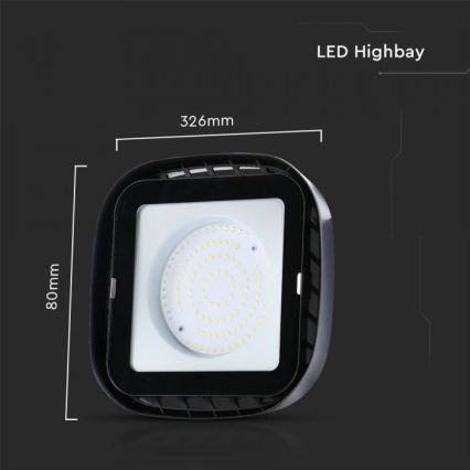 LED Priemyselné svietidlo High Bay LED/200W/230V 4000K IP65