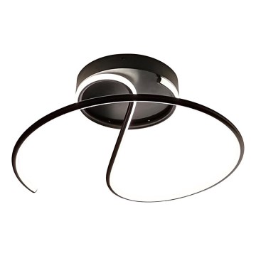 LED Prisadený luster DELTA LED/30W/230V čierna