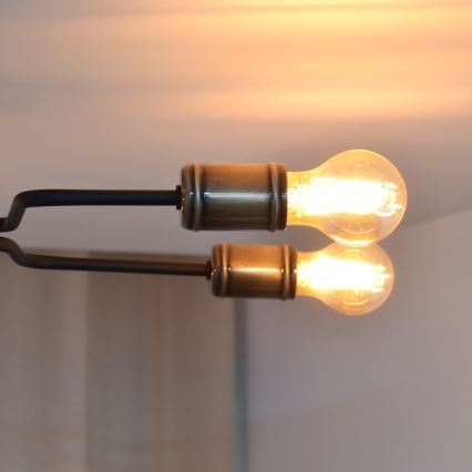 LED Prisadený luster TUBE 6xE27/15W/230V