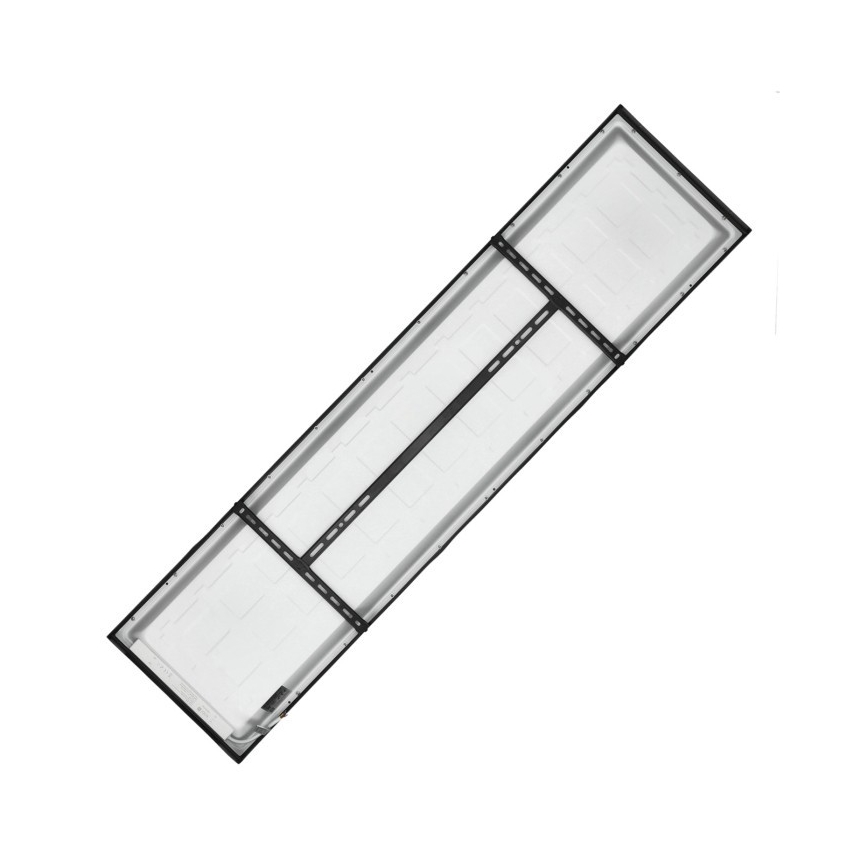 LED Prisadený panel BRISBANE LED/36W/230V 4000K 29,5x119 cm čierna