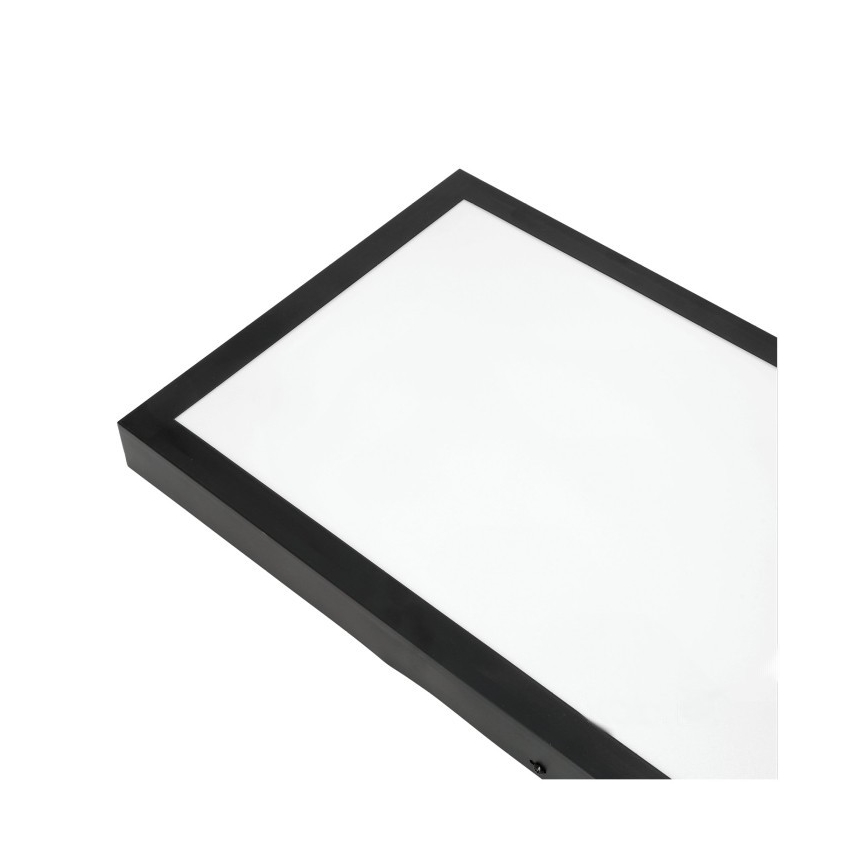 LED Prisadený panel BRISBANE LED/36W/230V 4000K 29,5x119 cm čierna