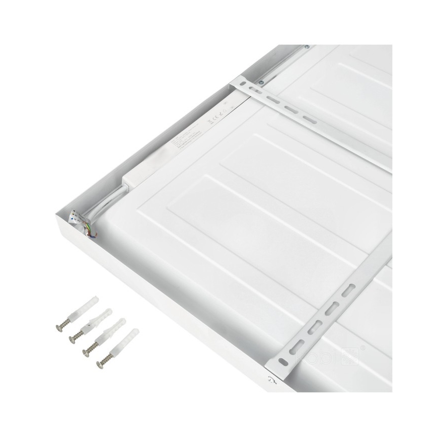 LED Prisadený panel BRISBANE LED/36W/230V 4000K 59,5x59,5 cm biela
