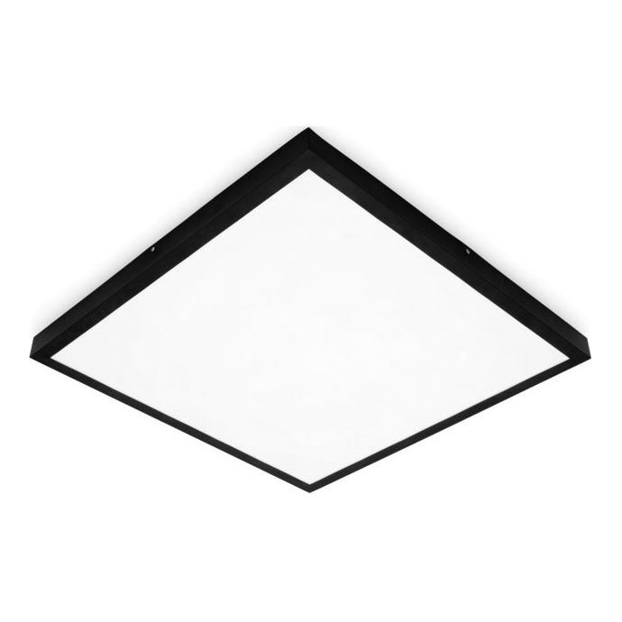 LED Prisadený panel BRISBANE LED/36W/230V 4000K 59,5x59,5 cm čierna
