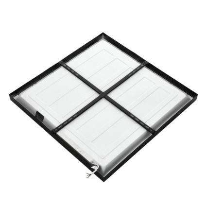 LED Prisadený panel BRISBANE LED/36W/230V 4000K 59,5x59,5 cm čierna