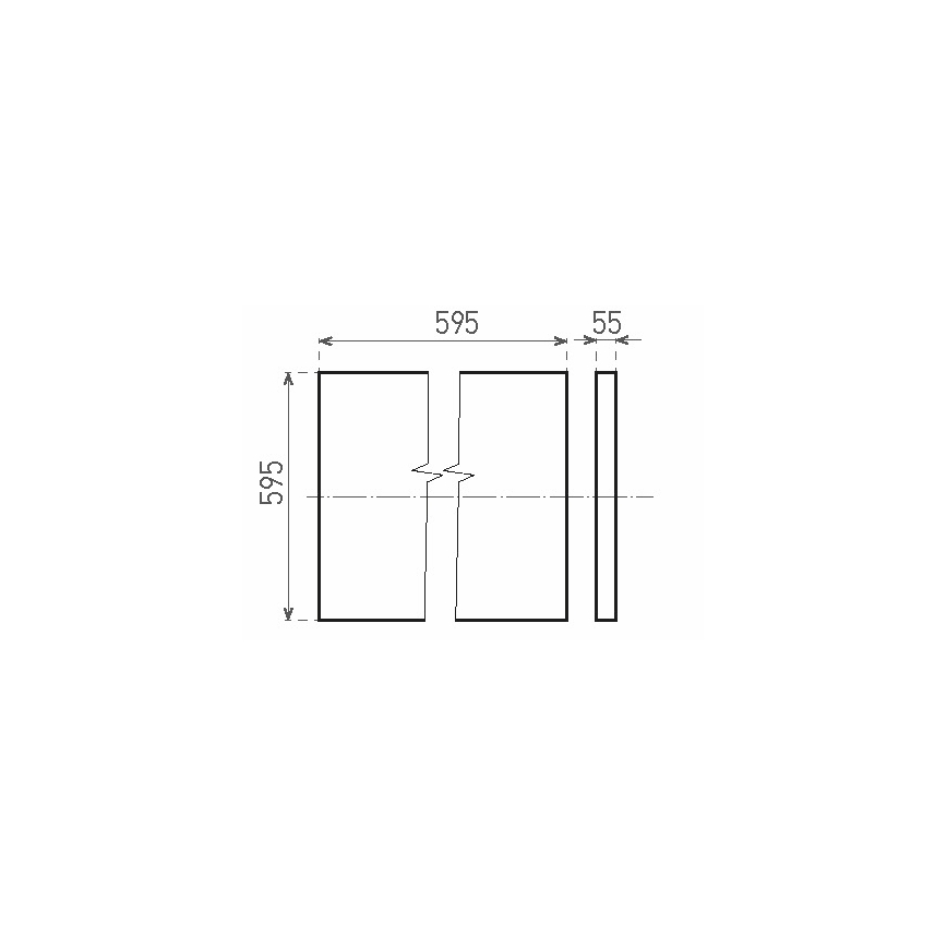 LED Prisadený panel ILLY LED/36W/230V