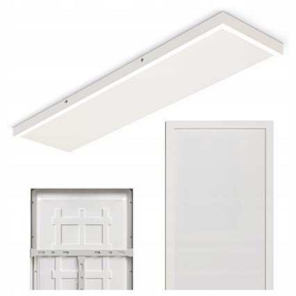 LED Prisadený panel LED/60W/230V 30x120 cm biely