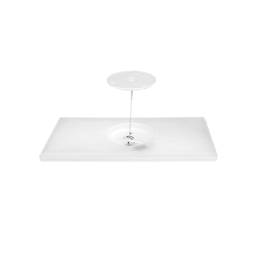 LED Prisadený panel NIVERA LED/32W/230V IP54 3000/4000/6000K 29,5x59,5 cm biela