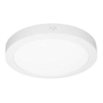 LED prisadený/podhľadový panel 2 v 1 24 W/230 V 3000/4000/6000 K pr. 30 cm IP54 biela