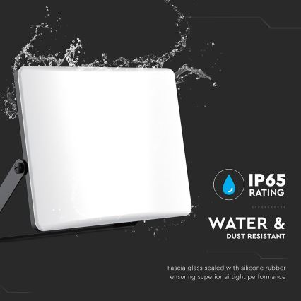 LED Reflektor LED/30W/230V 3000/4000/6500K IP65 čierna