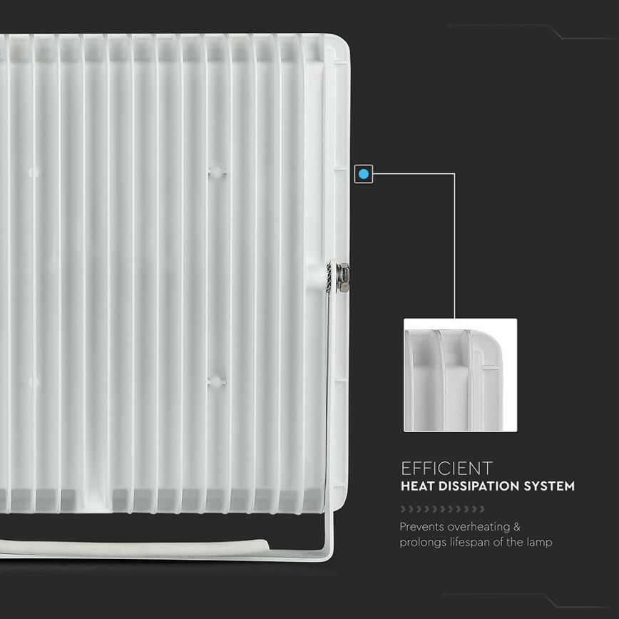 LED Reflektor LED/100W/230V 6500K IP65 biela